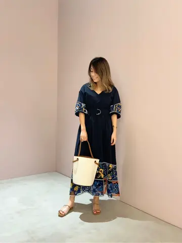 ORIGINATED IN GRACE CONTINENTAL yukimi yonee コーディネート画像