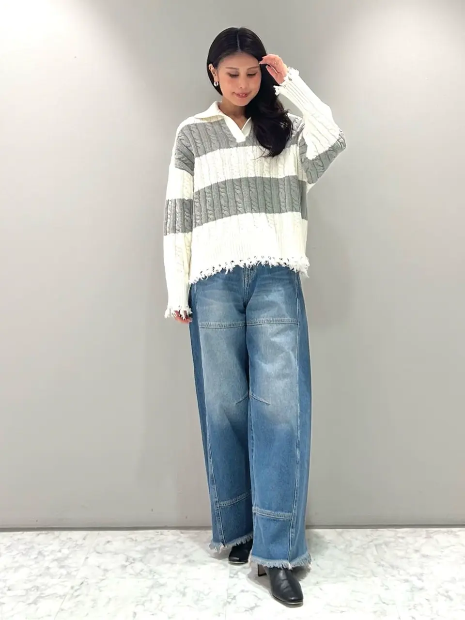 ORIGINATED IN GRACE CONTINENTAL 志田　悠 コーディネート画像