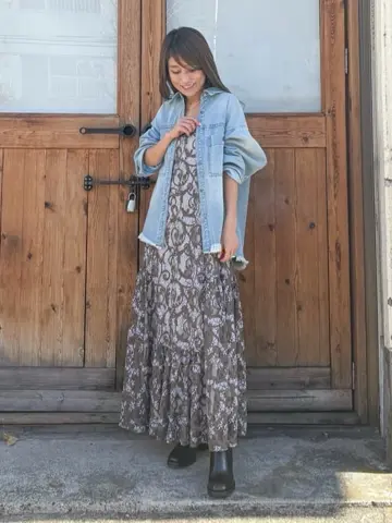 ORIGINATED IN GRACE CONTINENTAL yukimi yonee コーディネート画像