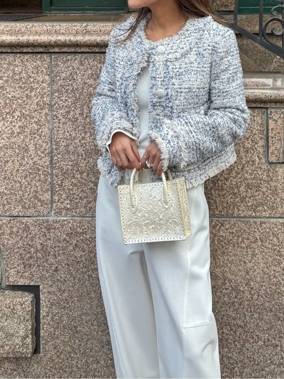 ORIGINATED IN GRACE CONTINENTAL yukimi yonee コーディネート画像