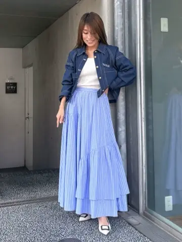 ORIGINATED IN GRACE CONTINENTAL yukimi yonee コーディネート画像