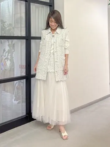 ORIGINATED IN GRACE CONTINENTAL yukimi yonee コーディネート画像