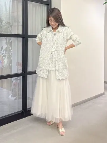 ORIGINATED IN GRACE CONTINENTAL yukimi yonee コーディネート画像