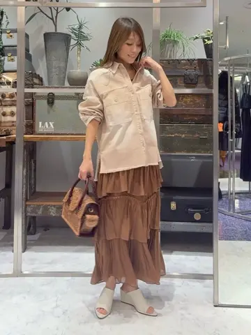 ORIGINATED IN GRACE CONTINENTAL yukimi yonee コーディネート画像