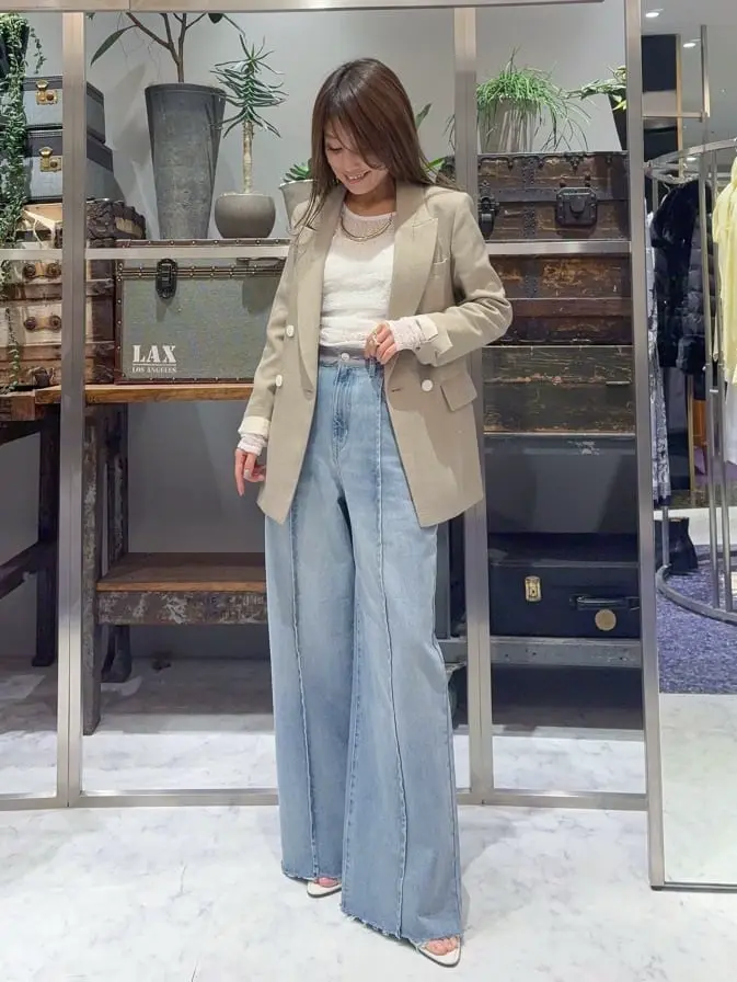 ORIGINATED IN GRACE CONTINENTAL yukimi yonee コーディネート画像