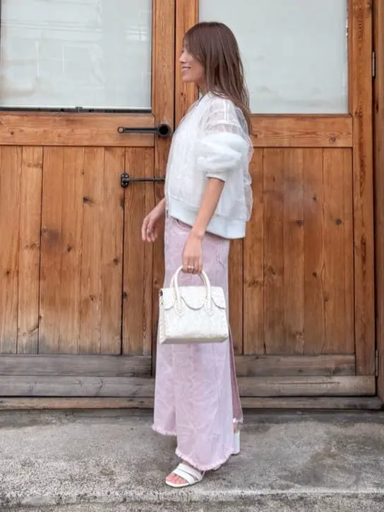 ORIGINATED IN GRACE CONTINENTAL yukimi yonee コーディネート画像