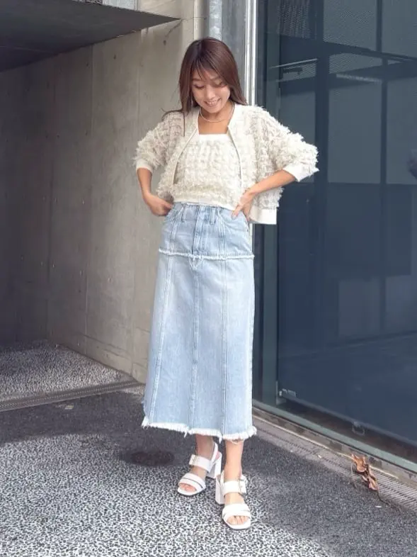 ORIGINATED IN GRACE CONTINENTAL yukimi yonee コーディネート画像