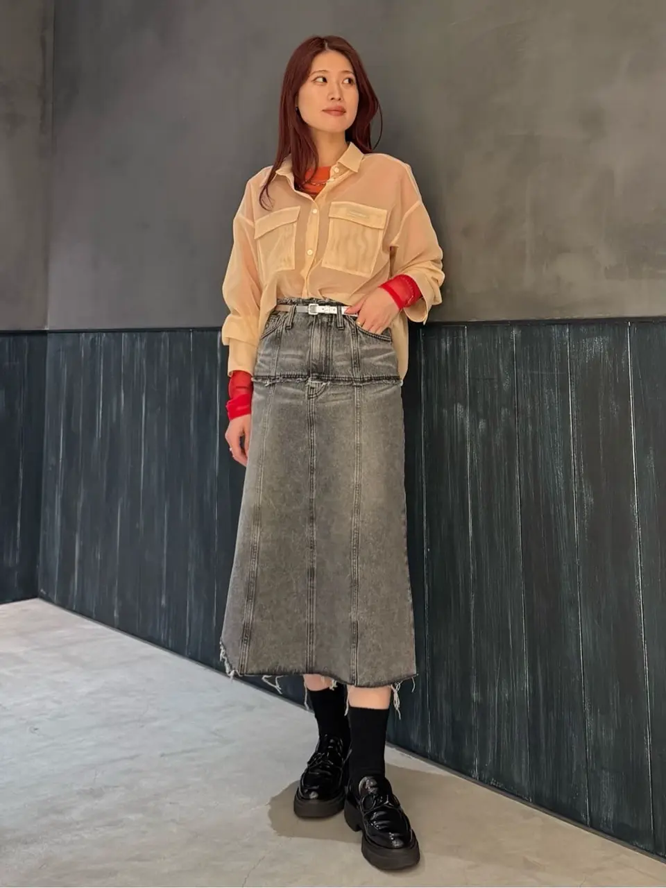 ORIGINATED IN GRACE CONTINENTAL Yuuki NOZAWA コーディネート画像