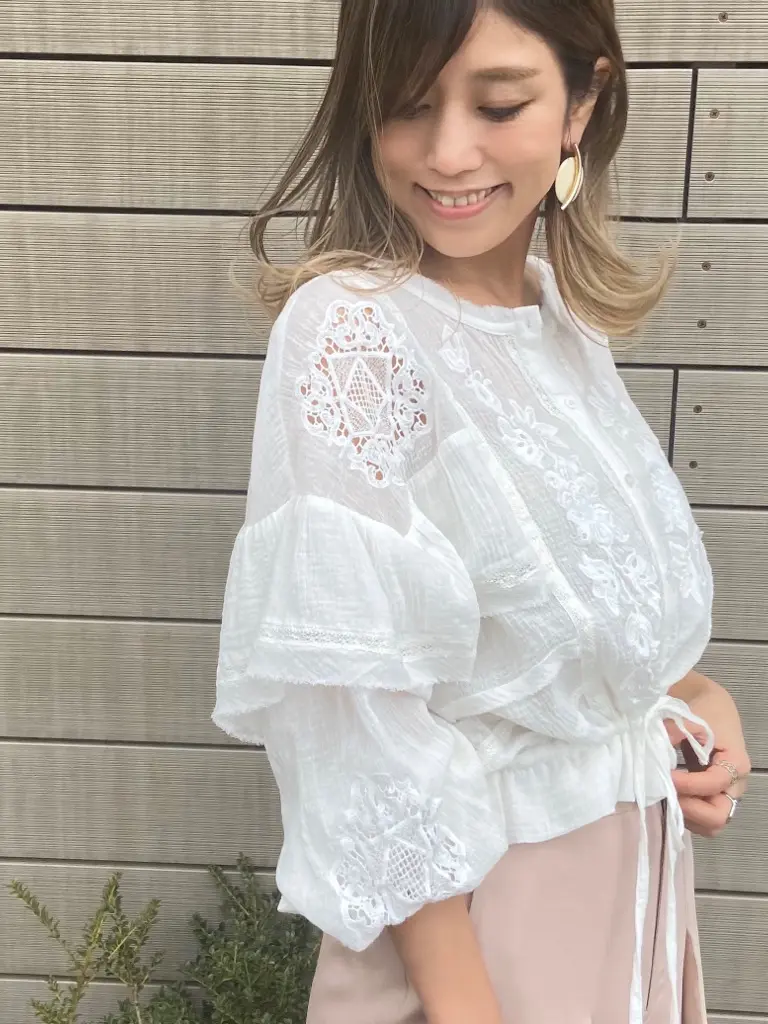 ORIGINATED IN GRACE CONTINENTAL yukimi yonee コーディネート画像