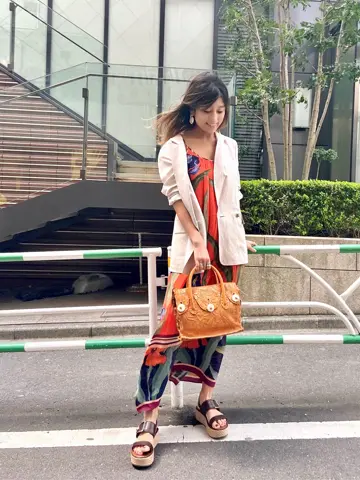 ORIGINATED IN GRACE CONTINENTAL yukimi yonee コーディネート画像