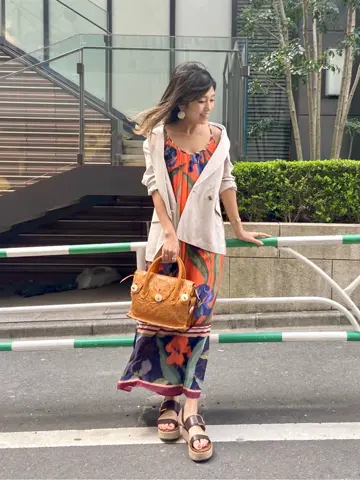 ORIGINATED IN GRACE CONTINENTAL yukimi yonee コーディネート画像