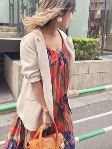 ORIGINATED IN GRACE CONTINENTAL yukimi yonee コーディネート画像