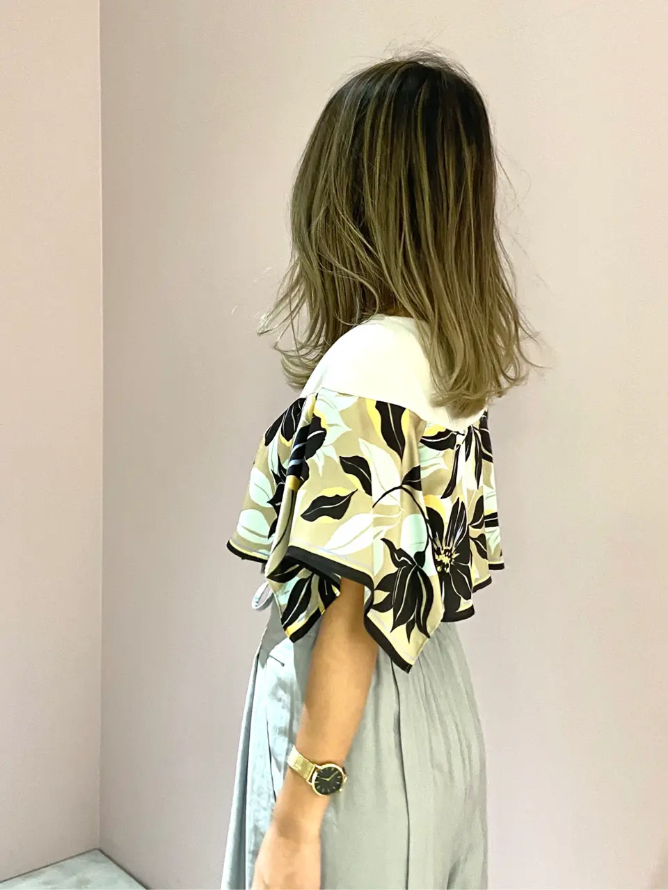 ORIGINATED IN GRACE CONTINENTAL yukimi yonee コーディネート画像