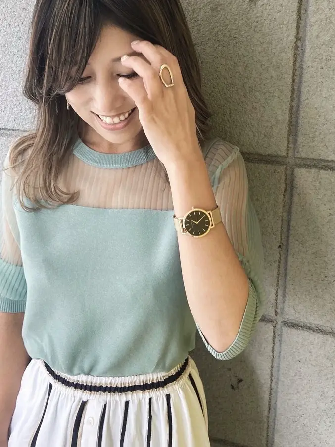 ORIGINATED IN GRACE CONTINENTAL yukimi yonee コーディネート画像