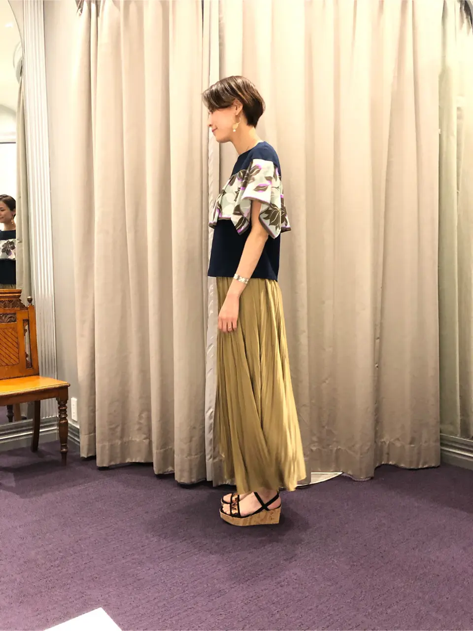 ORIGINATED IN GRACE CONTINENTAL 亀田 未希 コーディネート画像