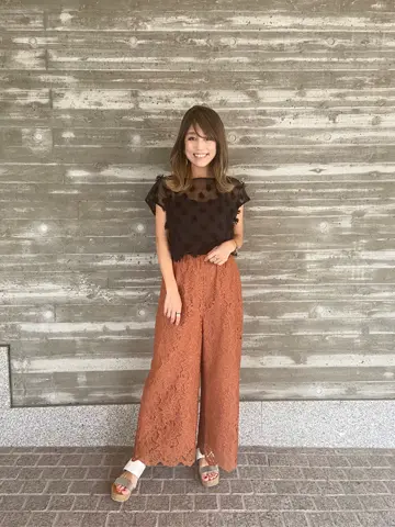 ORIGINATED IN GRACE CONTINENTAL yukimi yonee コーディネート画像