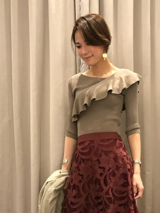 ORIGINATED IN GRACE CONTINENTAL 亀田 未希 コーディネート画像