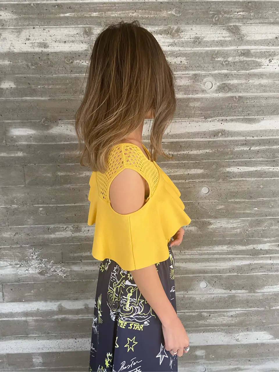 ORIGINATED IN GRACE CONTINENTAL yukimi yonee コーディネート画像