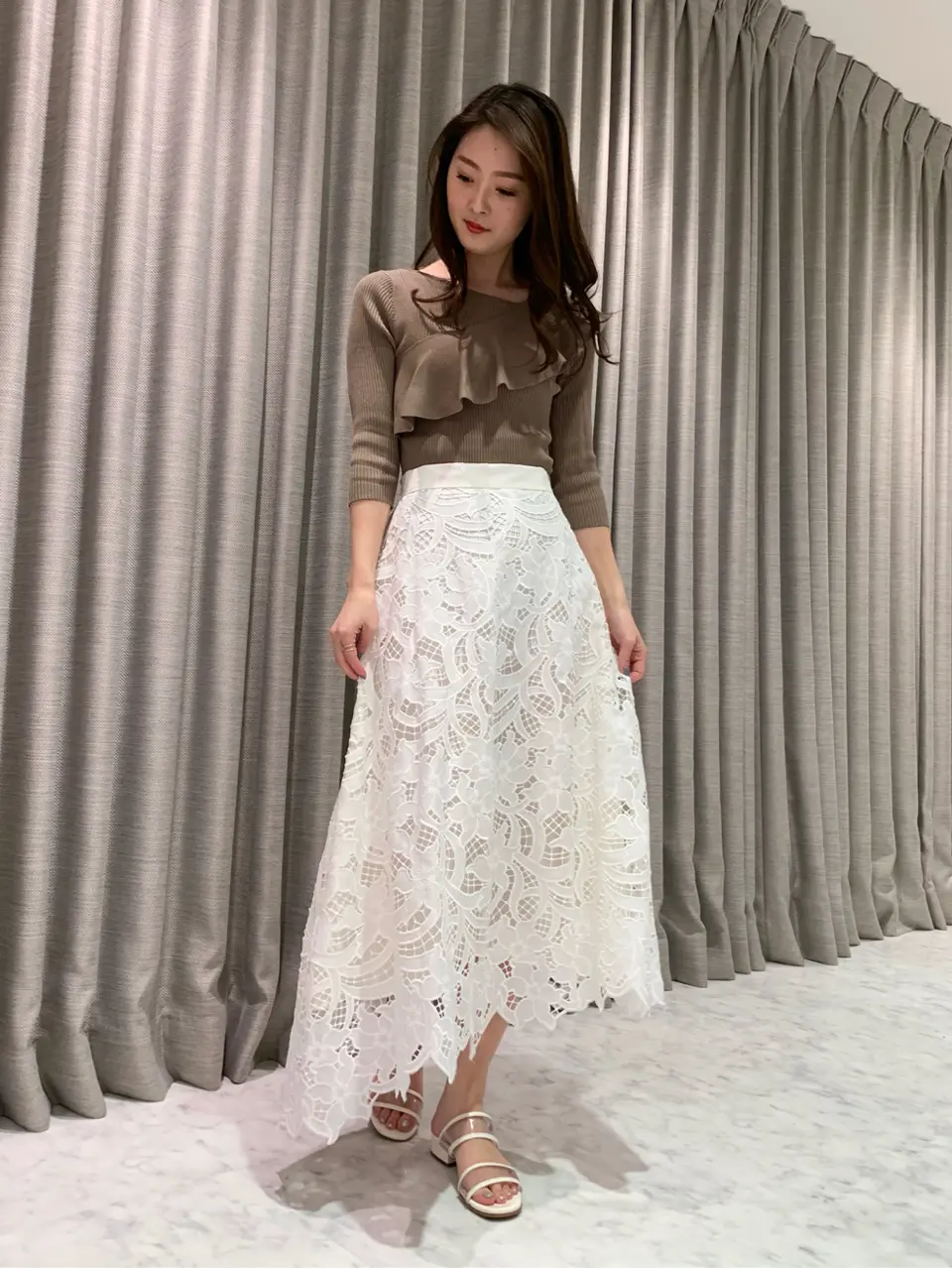 ORIGINATED IN GRACE CONTINENTAL saki コーディネート画像