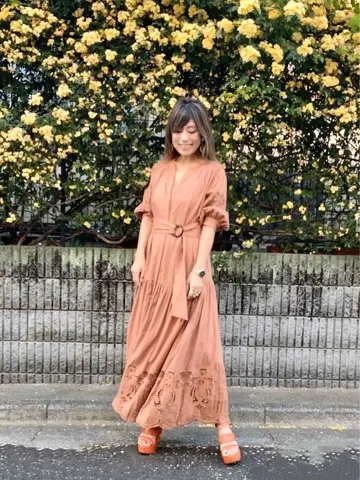 ORIGINATED IN GRACE CONTINENTAL yukimi yonee コーディネート画像