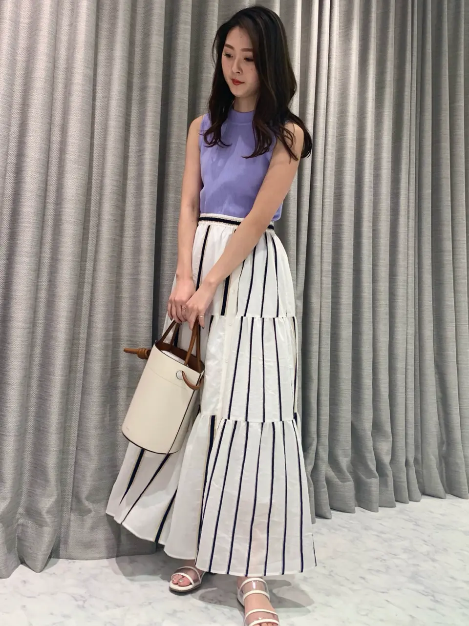 ORIGINATED IN GRACE CONTINENTAL saki コーディネート画像