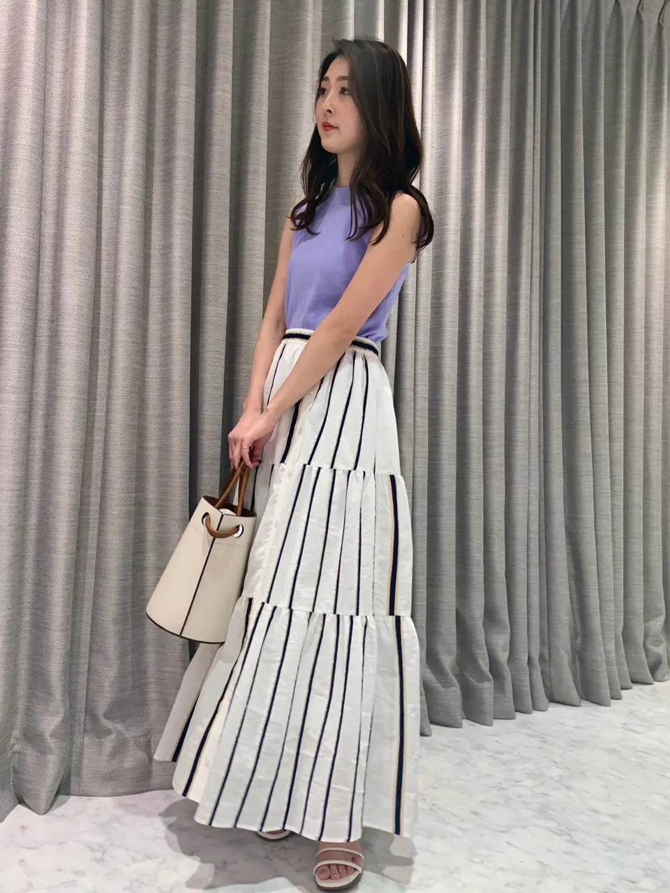 ORIGINATED IN GRACE CONTINENTAL saki コーディネート画像