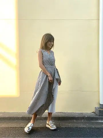 ORIGINATED IN GRACE CONTINENTAL yukimi yonee コーディネート画像