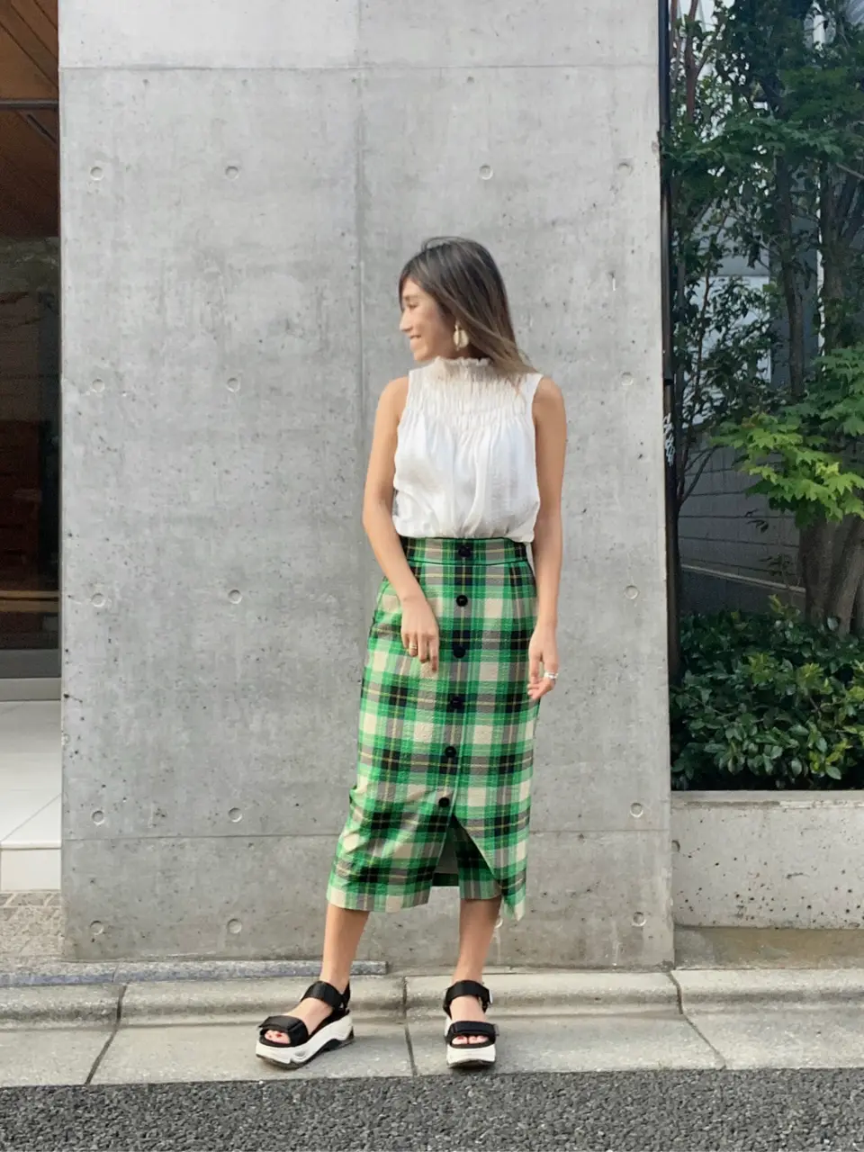  yukimi yonee コーディネート画像