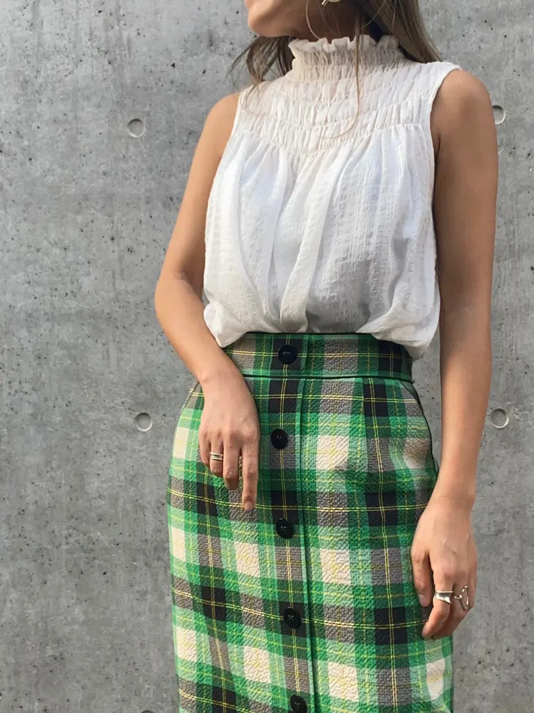 ORIGINATED IN GRACE CONTINENTAL yukimi yonee コーディネート画像