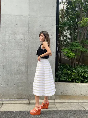 ORIGINATED IN GRACE CONTINENTAL yukimi yonee コーディネート画像