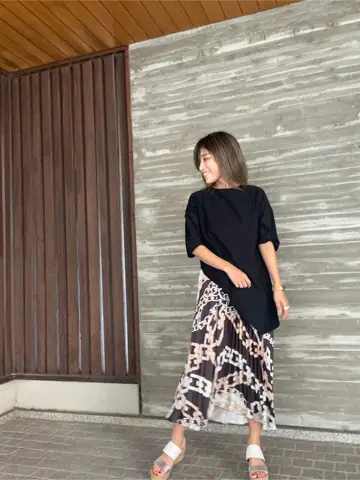 ORIGINATED IN GRACE CONTINENTAL yukimi yonee コーディネート画像