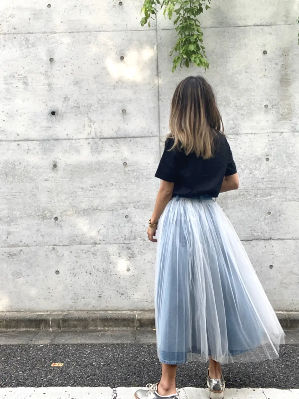 ORIGINATED IN GRACE CONTINENTAL yukimi yonee コーディネート画像