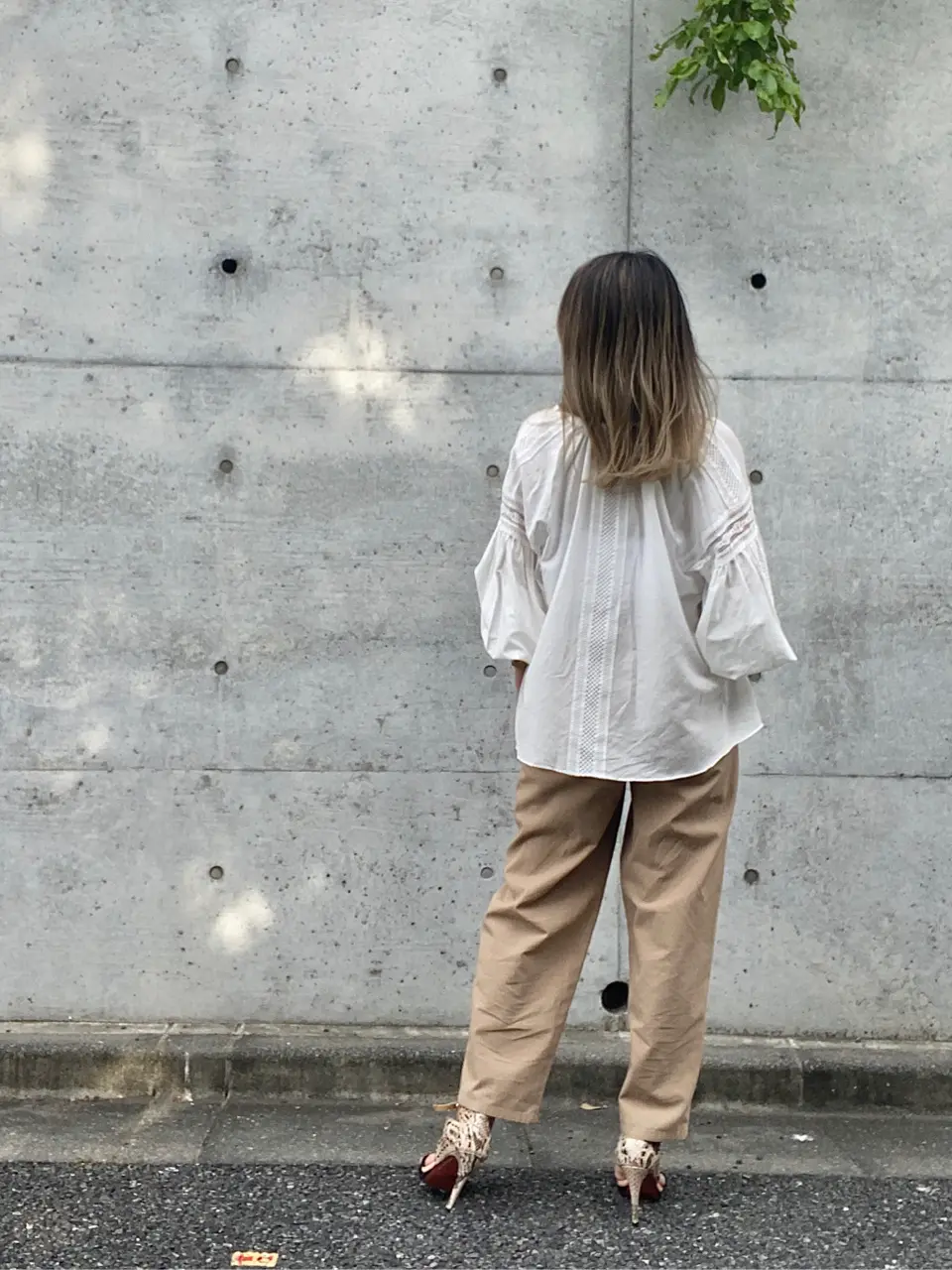 ORIGINATED IN GRACE CONTINENTAL yukimi yonee コーディネート画像