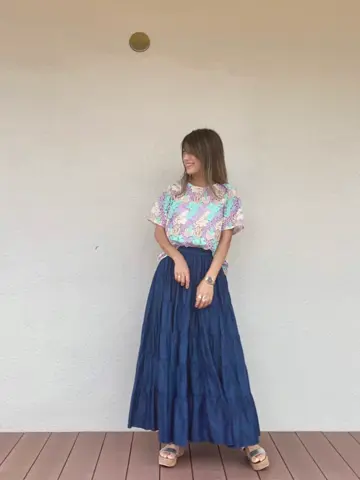 ORIGINATED IN GRACE CONTINENTAL yukimi yonee コーディネート画像