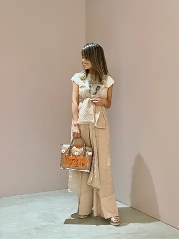 ORIGINATED IN GRACE CONTINENTAL yukimi yonee コーディネート画像