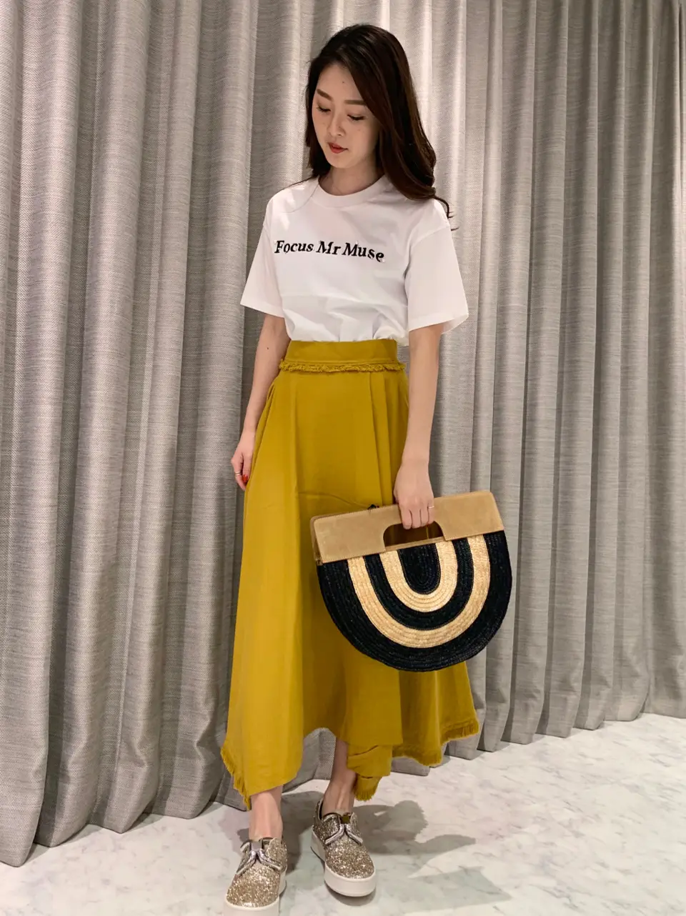 ORIGINATED IN GRACE CONTINENTAL saki コーディネート画像