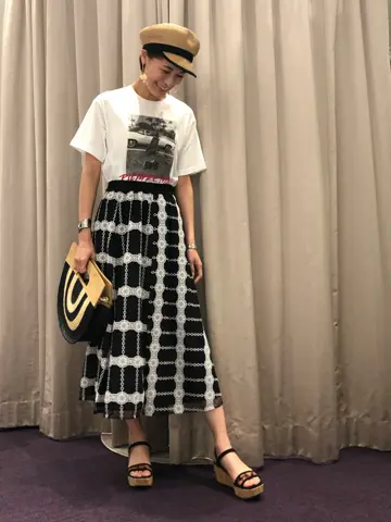 ORIGINATED IN GRACE CONTINENTAL 亀田 未希 コーディネート画像