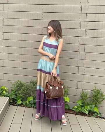 ORIGINATED IN GRACE CONTINENTAL yukimi yonee コーディネート画像