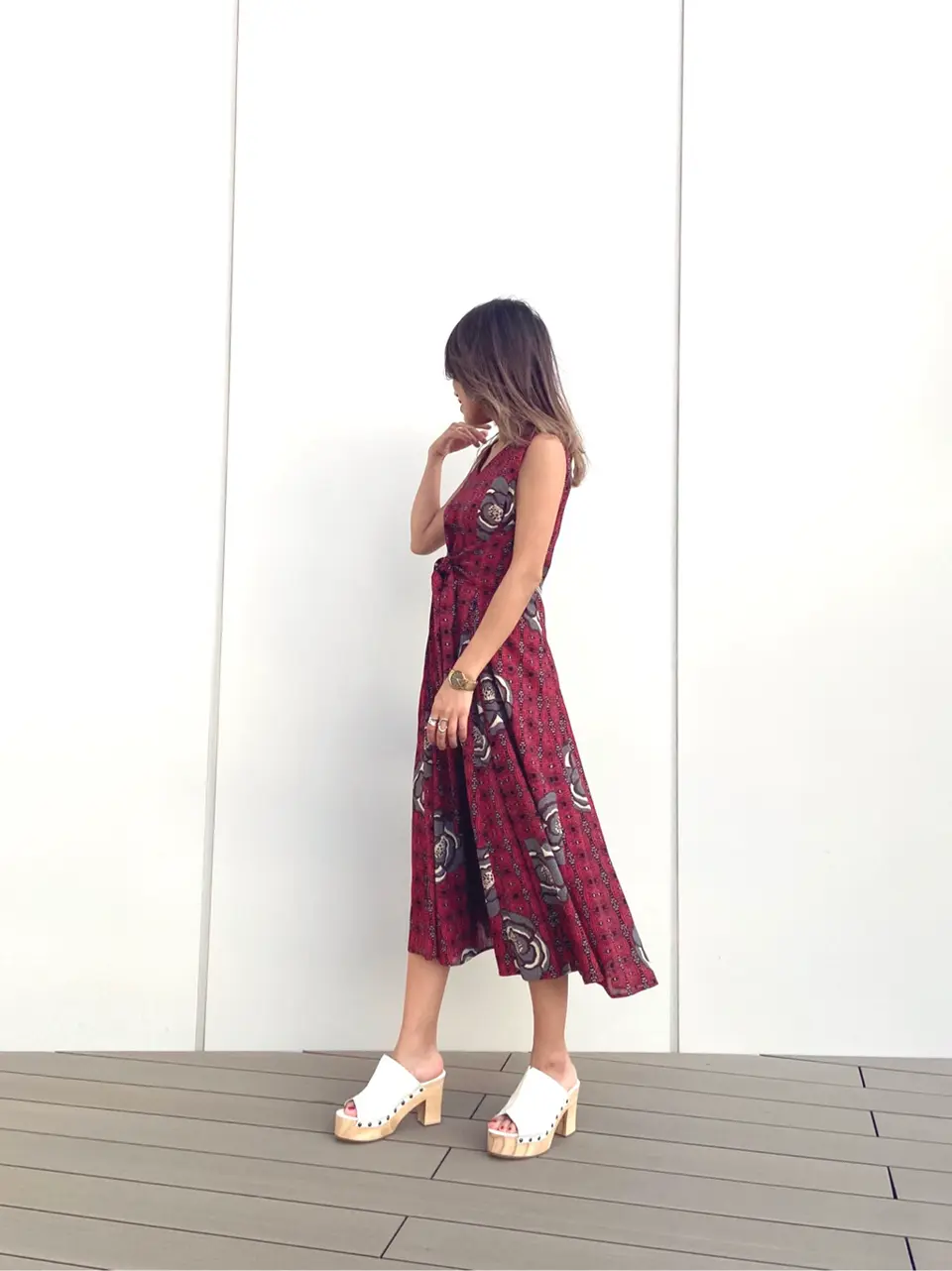 ORIGINATED IN GRACE CONTINENTAL yukimi yonee コーディネート画像