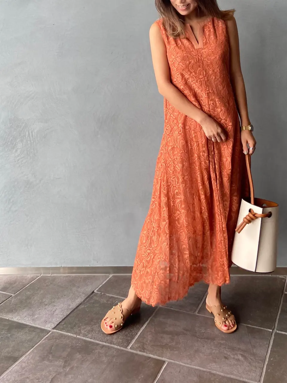 ORIGINATED IN GRACE CONTINENTAL yukimi yonee コーディネート画像