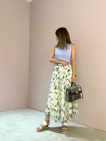 ORIGINATED IN GRACE CONTINENTAL yukimi yonee コーディネート画像