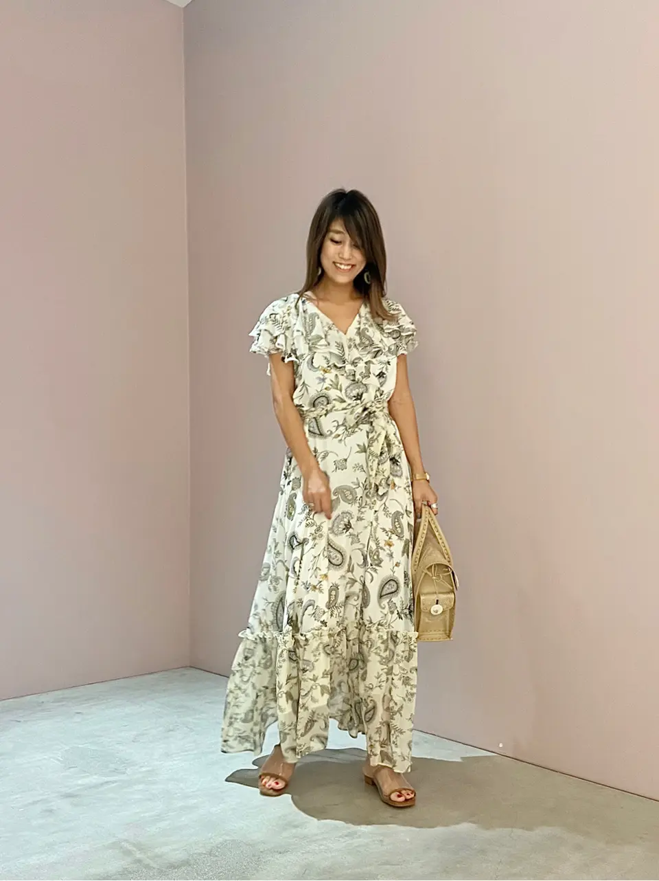 ORIGINATED IN GRACE CONTINENTAL yukimi yonee コーディネート画像