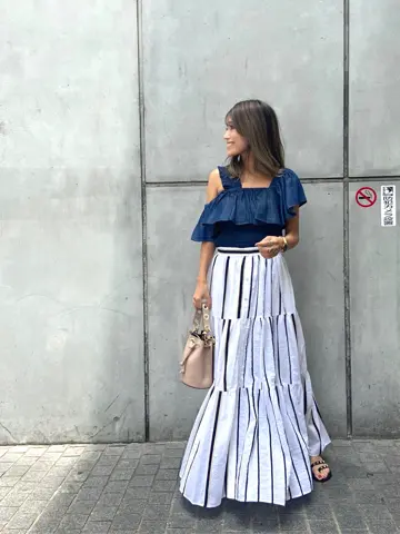 ORIGINATED IN GRACE CONTINENTAL yukimi yonee コーディネート画像