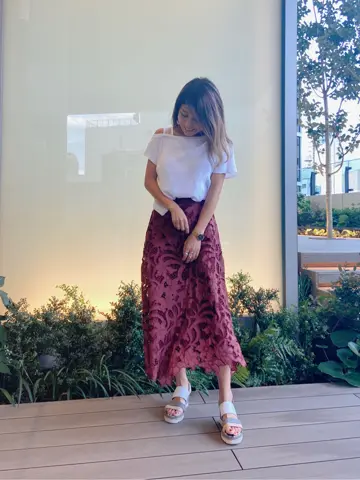 ORIGINATED IN GRACE CONTINENTAL yukimi yonee コーディネート画像