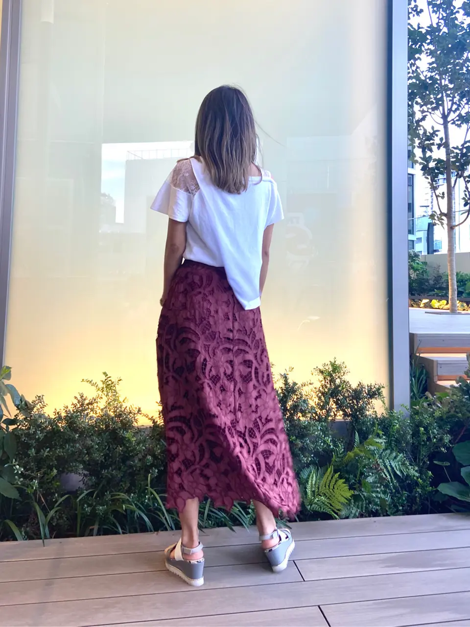 ORIGINATED IN GRACE CONTINENTAL yukimi yonee コーディネート画像