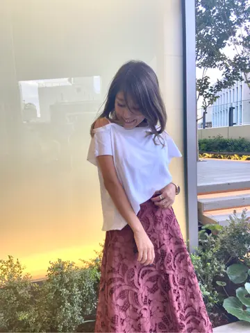 ORIGINATED IN GRACE CONTINENTAL yukimi yonee コーディネート画像