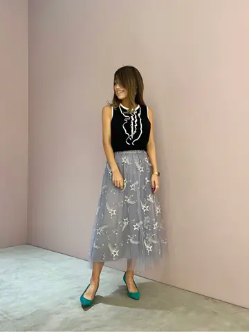 ORIGINATED IN GRACE CONTINENTAL yukimi yonee コーディネート画像