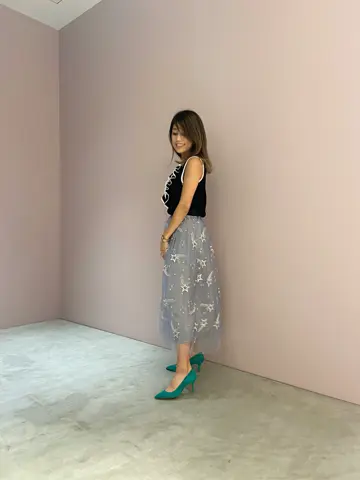 ORIGINATED IN GRACE CONTINENTAL yukimi yonee コーディネート画像