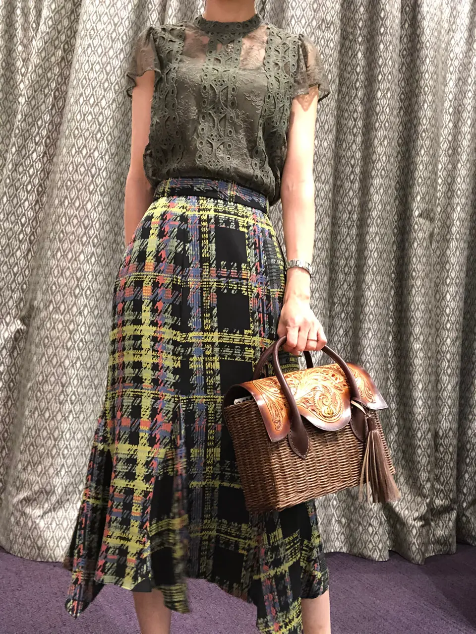 ORIGINATED IN GRACE CONTINENTAL 亀田 未希 コーディネート画像