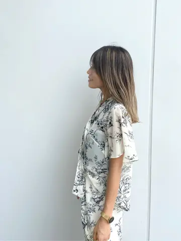 ORIGINATED IN GRACE CONTINENTAL yukimi yonee コーディネート画像